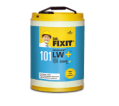 Dr. Fixit Pidiproof LW+ Integral Liquid Waterproofing Admixture for Concrete and Plaster, Waterproofing Chemical for Roofs, Bathrooms and Water Tanks